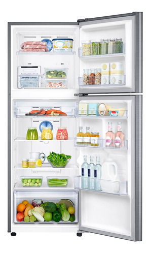 Heladera inverter no frost Samsung RT35K573B easy clean steel con freezer 361L 220V