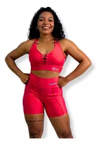 Comprar Conjunto De Top Y Short Biker Ontop Sportwear