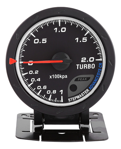 Medidor Led Turbo Boost Universal Kpa Gauge De 60 Mm, Carcas