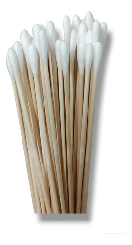 Hisopos Madera Largos Lisfar (15 Cm) No Estéril Pack X 100