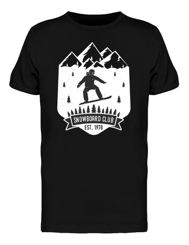 Snowboard Club 1978 Playera De Hombre