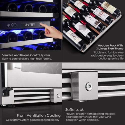 Cava De Vinos Frigobar 56 Botellas