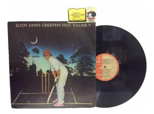 Lp - Acetato - Elton John - Greatest Hits Volume 2 - 1977