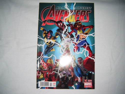 Comic All New All Different Avengers #2 Portada Variante