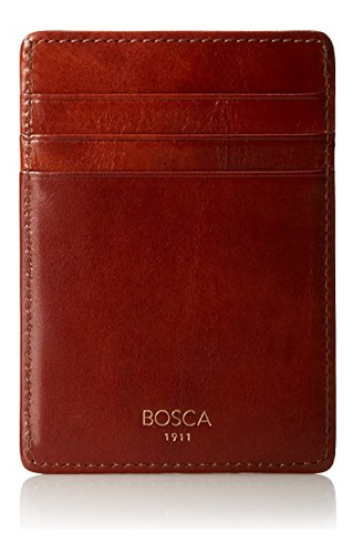 Bosca Men's Wallet, Old Leather Front Pocket Wallet 9q4yl