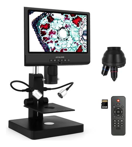 Joyalens Jl249p 3 Lentes 10 Microscopio Lcd 1000× Fhd Para R