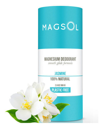 Magsol Desodorante Natural Sin Plastico Para Mujer, 100% Lib