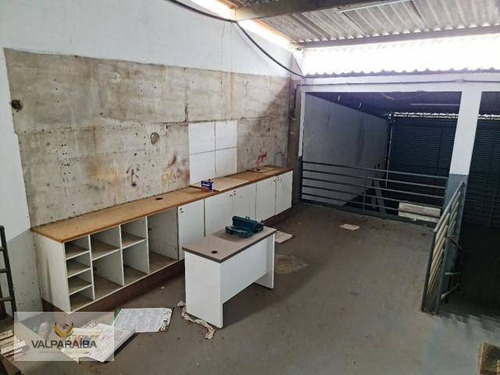 Galpão Para Alugar, 450 M² Por R$ 6.000,00/mês - Jardim Oriente - São José Dos Campos/sp - Ga0016