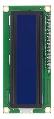 Display Tela Lcd 16x2 1602 Backlight Azul Arduino Raspberry