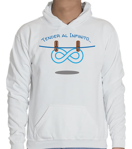 Sudadera Gorro Tender Al Infinito Humor Científico