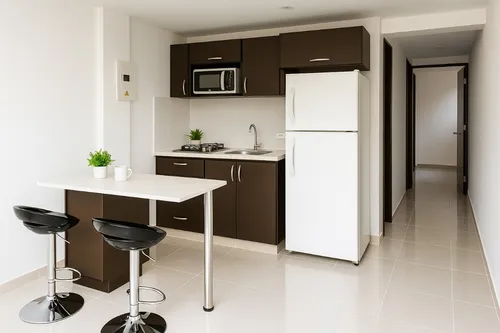 Apartaestudio Amoblado Con Aire, Vista Y Todo Incluido En San Fernando Nuevo