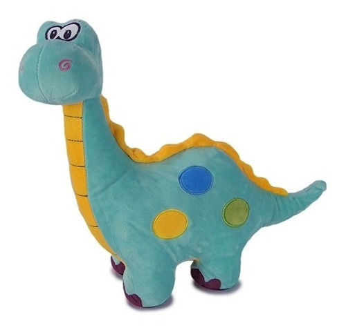 Imagem 5 de 6 de Dinossauro De Pelúcia Baby Verde