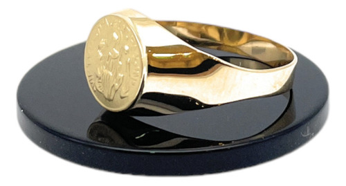 Anel Feminino Dedinho São Bento 3.20gr Ouro 18k K320 18728