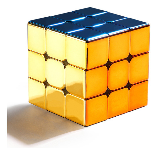 Juguetes De Cubo Mágico De Galvanoplastia Magnética Shengsho Color De La Estructura Magnetic 3x3