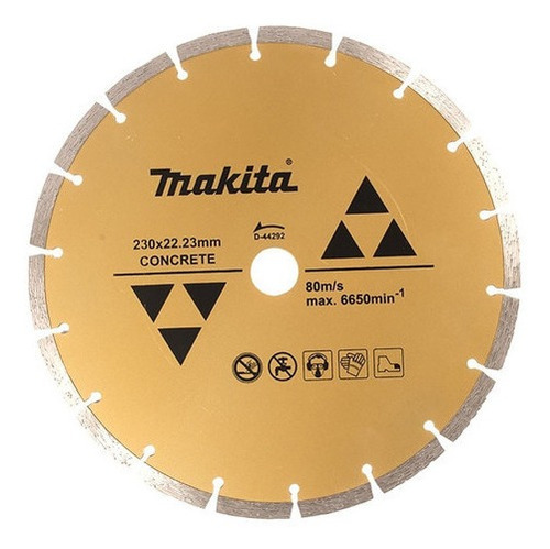 Disco Diamantado Segmentado De Ø9 (duración Estándar) Makita