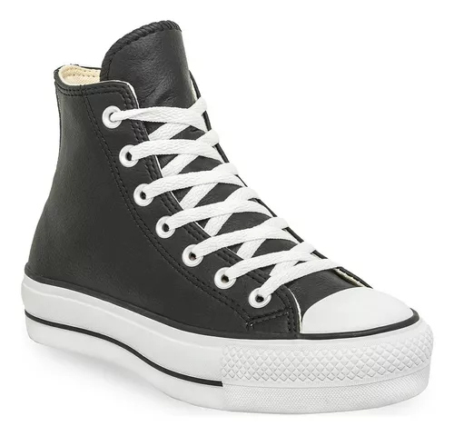 Taxi conservador compañero Plataformas Converse Botitas Negras | MercadoLibre 📦