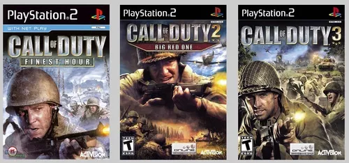 Jogo Novo Mídia Física Call Of Duty Finest Hour Original Ps2 em