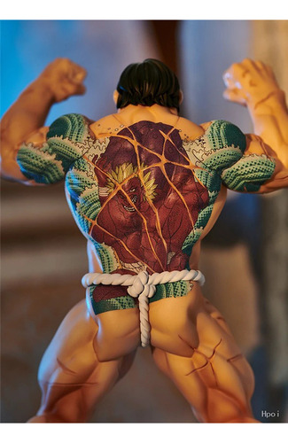 . Figura De Acción Hanma Baki Boy Kaoru Hanayama De 18 Cm,