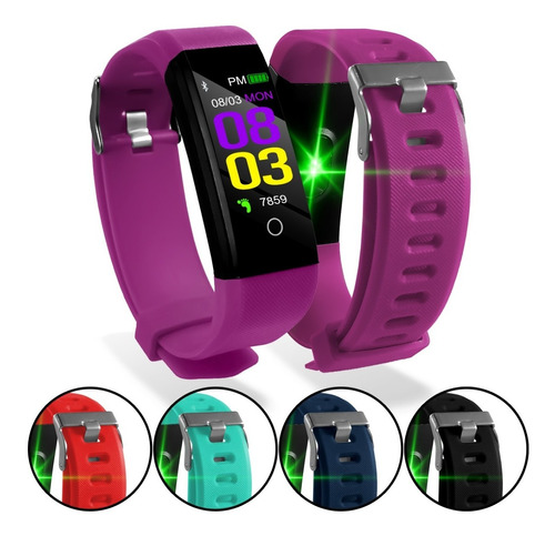 Reloj Inteligente Id115 Plus Fitness Cardíaco Presión - Otec