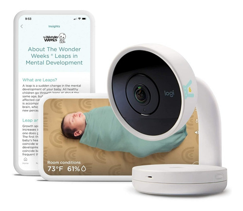 Imagen 1 de 10 de Monitor Para Bebes Smart Baby Monitor Lumi By Pampers