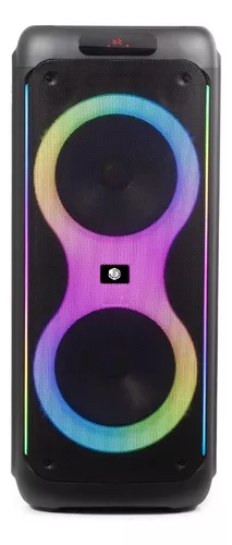 Compre Altavoz Portátil De La Luz De La Llama De Bluetooth Del Altavoz De  Partybox Woofer De 8 Pulgadas Con El X-bajo Potente y Altavoz De La Luz De  La Llama Del