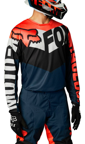 Conjunto Motocross Equipo Fox - 180 Trice