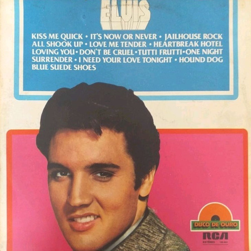 Elvis Presley - Disco De Ouro - Lp - Vinil