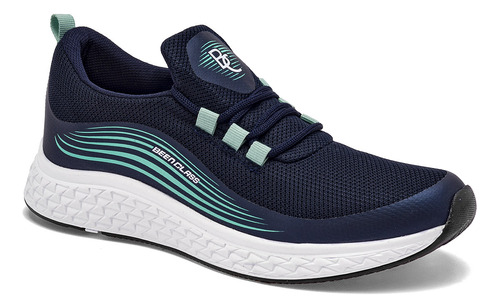 Tenis Casual Mujer Been Class Marino 121-175