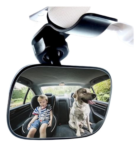 Espejo Retrovisor De Bebé Para Auto Espejo Observación 360°