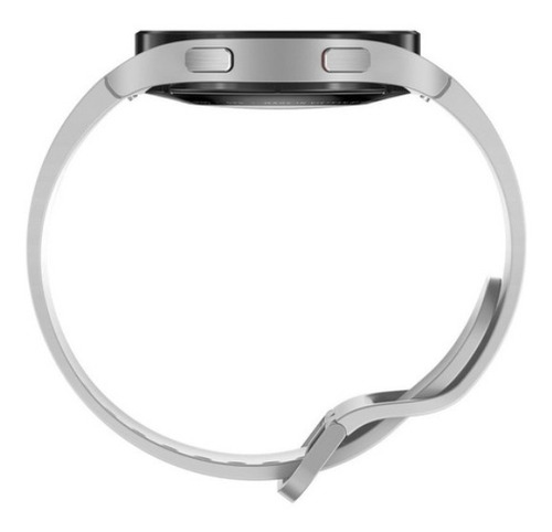 Imagen 4 de 5 de Samsung Galaxy Watch4 (Bluetooth) 1.4" caja 44mm de aluminio silver, malla silver de fluoroelastómero SM-R870