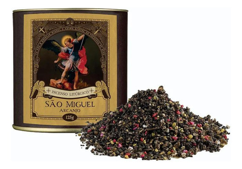 Incenso Litúrgico De Igreja Missa São Miguel Arcanjo 125g Fragrância Suave
