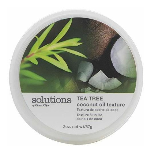 Gel Para Cabello - Solutions By Great Clips Tea Tree Coconut