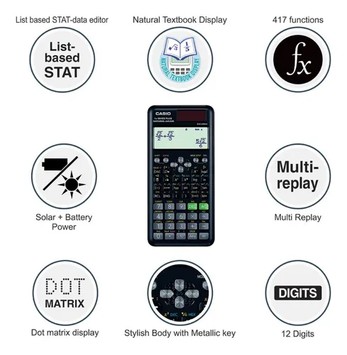 Calculadora Casio Científica Original Fx-991es Plus X1 Und