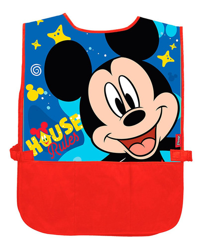 Delantal Mickey Mouse Rojo Para Niño Croydon