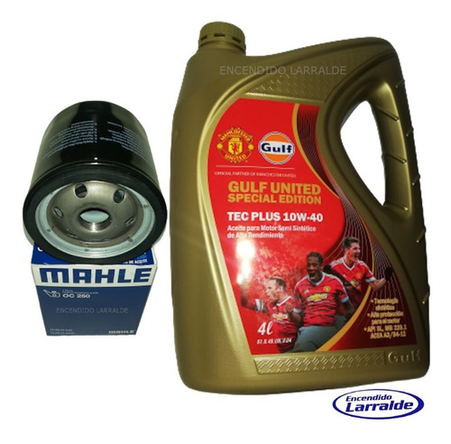 Filtro Mahle + Aceite Gulf 7000 4l Volkswagen Suran 1.6