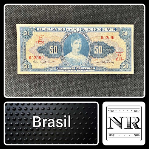 Brasil - 50 Cruzeiros - Año 1961 - P #169