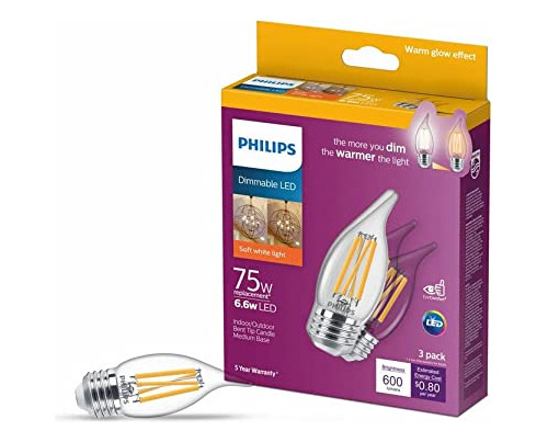 Bombilla Led Med Sw 6,6 3 Unidad