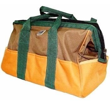 Imagem 5 de 5 de Bolsa Ferramentas Em Lona Com 23 Bolsos