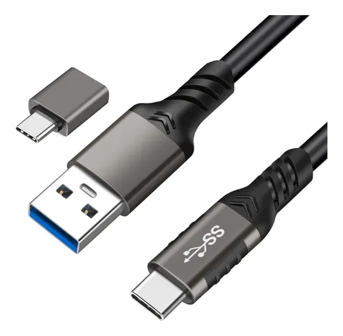 Cable Usb A Tipo C 3.2 3.0 5 Gbps Brio Gafas Rv 2 Metros 2m