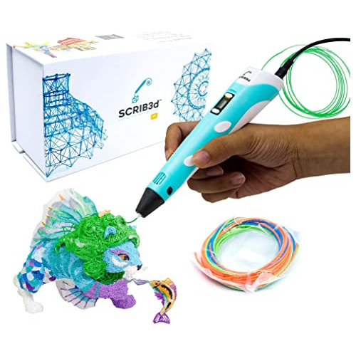 Scrib3d P1 Pen De Impresión 3d Con Pantalla - Incluye 133lq