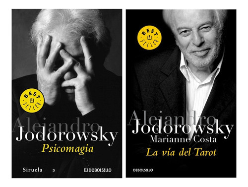 Psicomagia + Via Del Tarot - Jodorowsky - 2 Libros Bolsill 