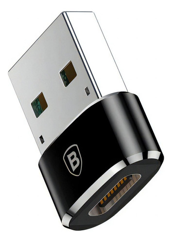 Adaptador Baseus Usb C fêmea para USB macho 2.0 Otg