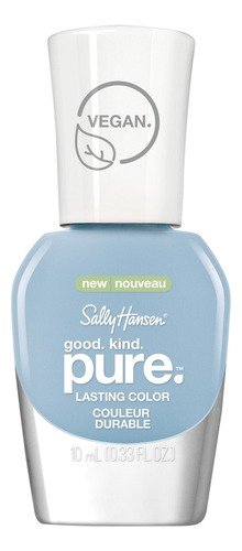 Esmalte de uñas color Sally Hansen Good.Kind.Pure de 10mL de 1 unidades color Aquamarine 373