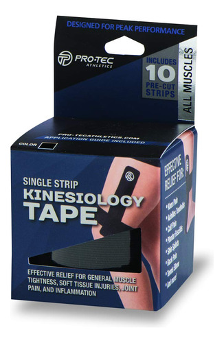 Pro-tec Athletics Kinesiology Tape-single Roll-10/roll