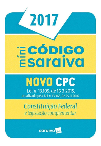 Minicódigo - Novo Cpc - Constituição Federal E Legislaçã