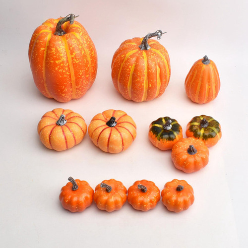 Jjzs 12 Piezas De Calabazas Artificiales De