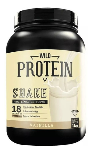 Shake Proteico En Polvo Sabor Chocolate O Vainilla (1 Kg)