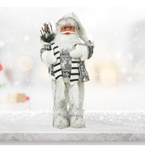 Figuritas Navideñas De Papá Noel, Muñeco De Papá 45cm