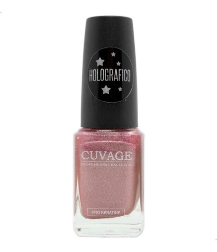 Imagen 2 de 10 de Esmaltes De Uñas Holografico Sin Tacc Cuvage Pro Keratine