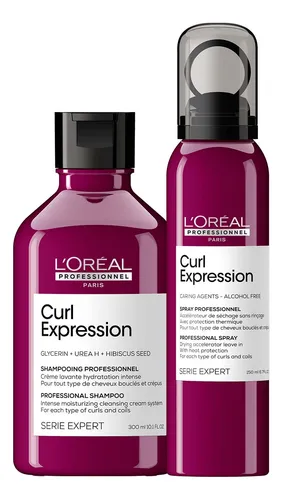 Curl Expression Shampoo 300 Ml + Curl Expression Spray Secad